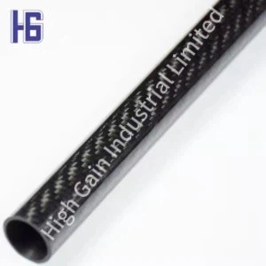Customized Roll Wrapped Carbon Fibre Tubes