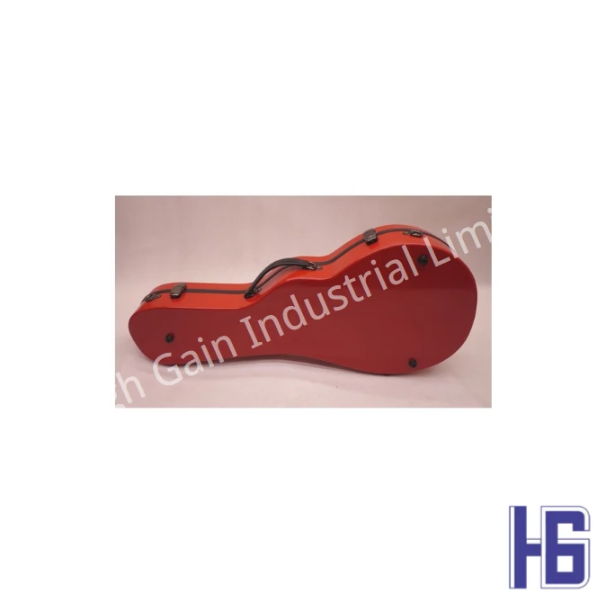 Mandolin Red F-Shaped Carbon Fiber Case