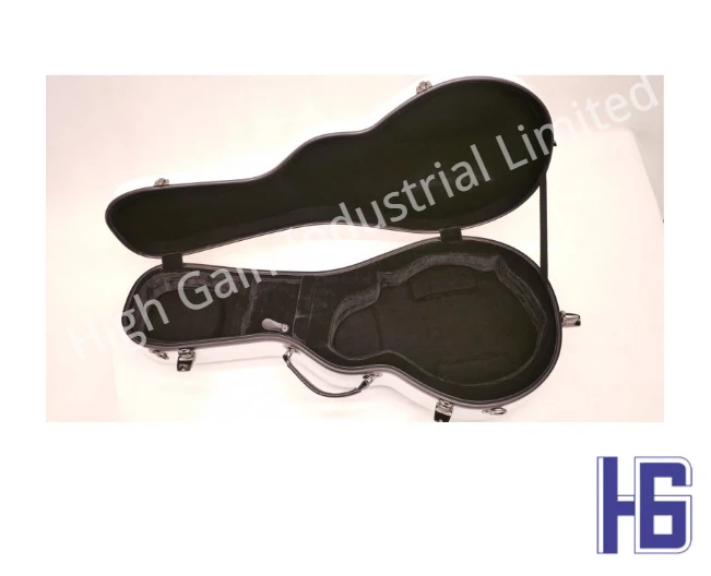 Mandolin F-formet Carbon Fiber Cover i hvid