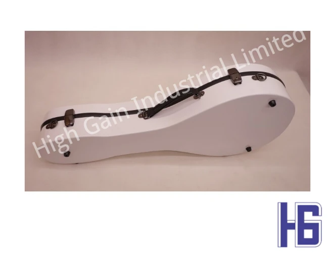 Mandolin hvid A-formet Carbon Fiber Case