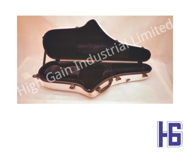 Tenorsaxofon kulfibercover i hvid
