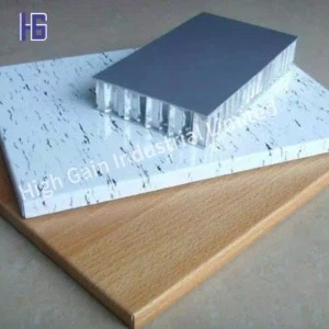 Aluminium honningkamplader