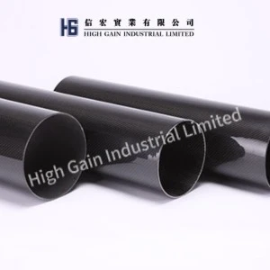 Gevind carbon fiber rør